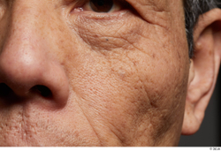 Face Nose Cheek Ear Skin Man Asian Slim Wrinkles Studio photo references